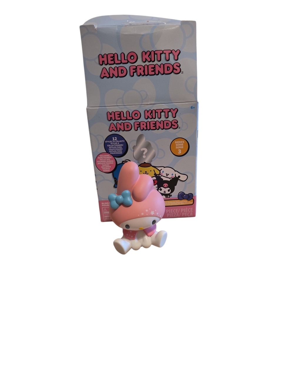 3 For 20 Hello Kitty and Friends Pink My Melody Collectible Figure - Sanrio